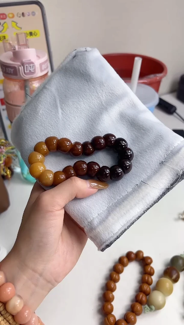 手串菩提根/象牙果沐e80糖炒栗子玉化蒜瓣大肠15mm手串