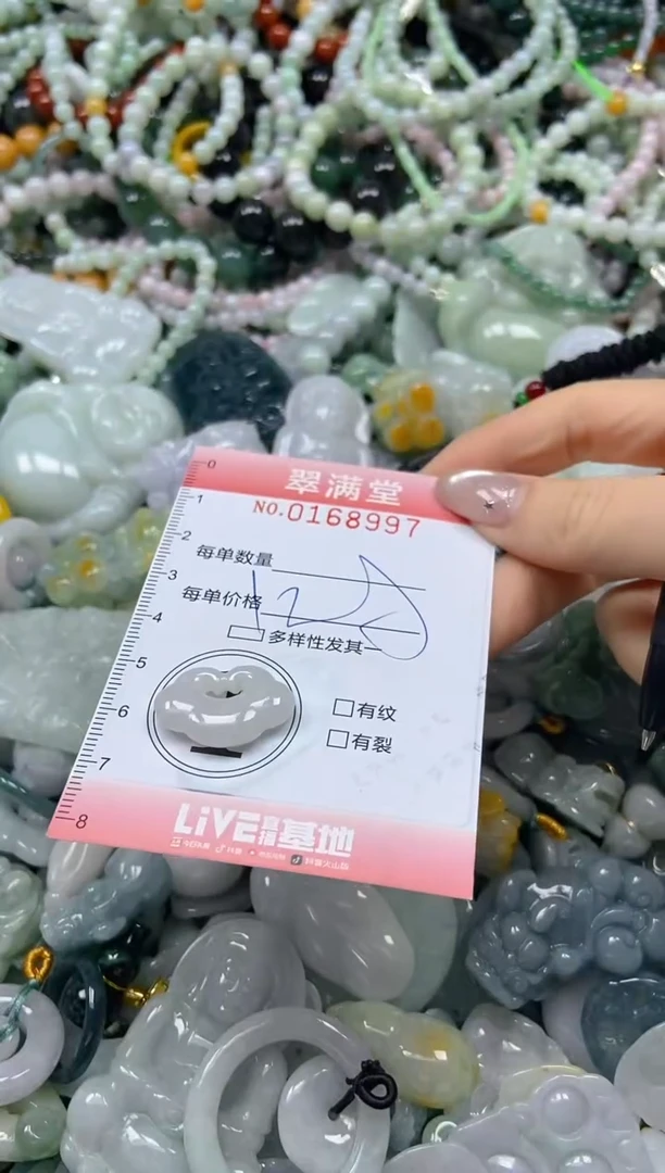 翡翠未镶嵌颈饰闪购0168997