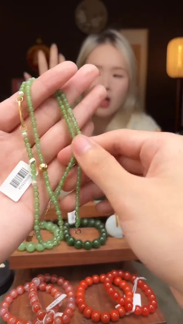 未镶嵌和田玉挂件YAN47-碧玉项链