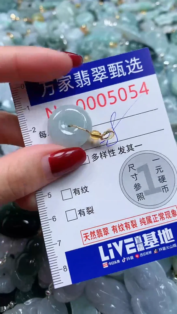 颈饰未镶嵌翡翠5054