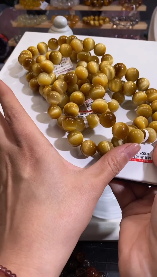 【闪购商品】木变石（虎睛石）手链未镶嵌多样性发一