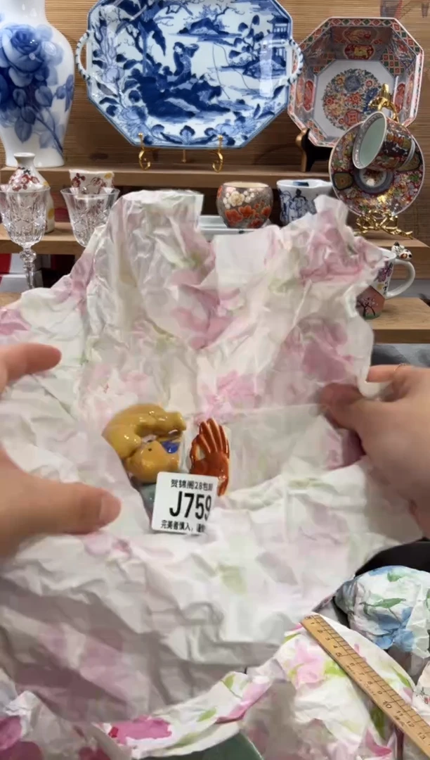 瓷片布*       J759