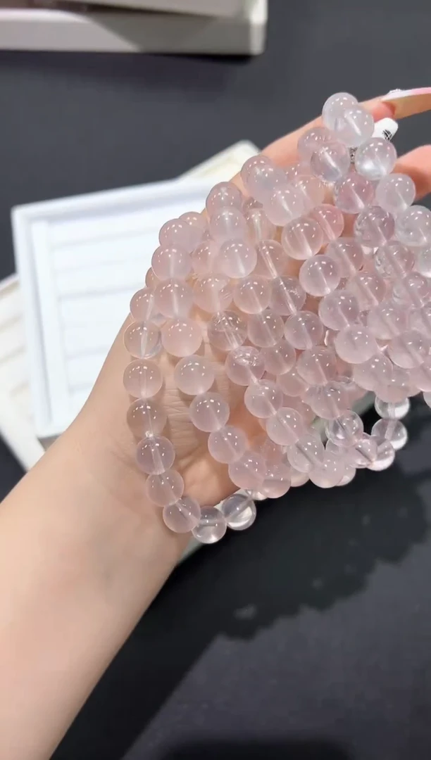 水晶手链未镶嵌49e多样性发其一【1条】默认微瑕10mm