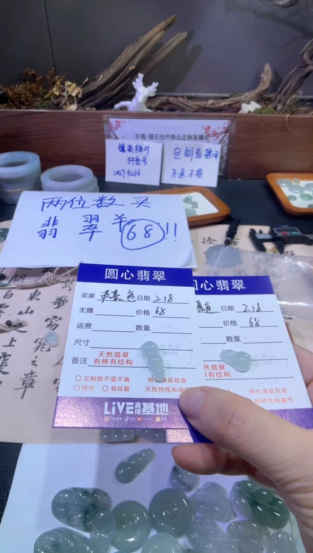 【闪购商品】翡翠颈饰未镶嵌翡翠