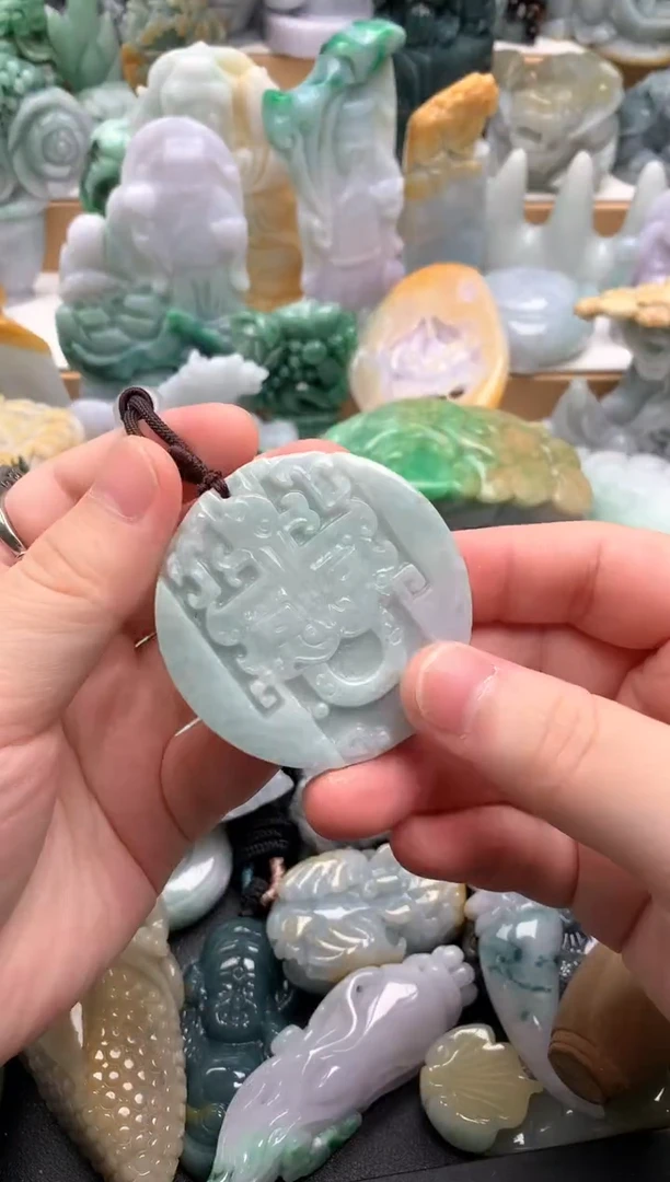吊坠(不含链)未镶嵌翡翠1