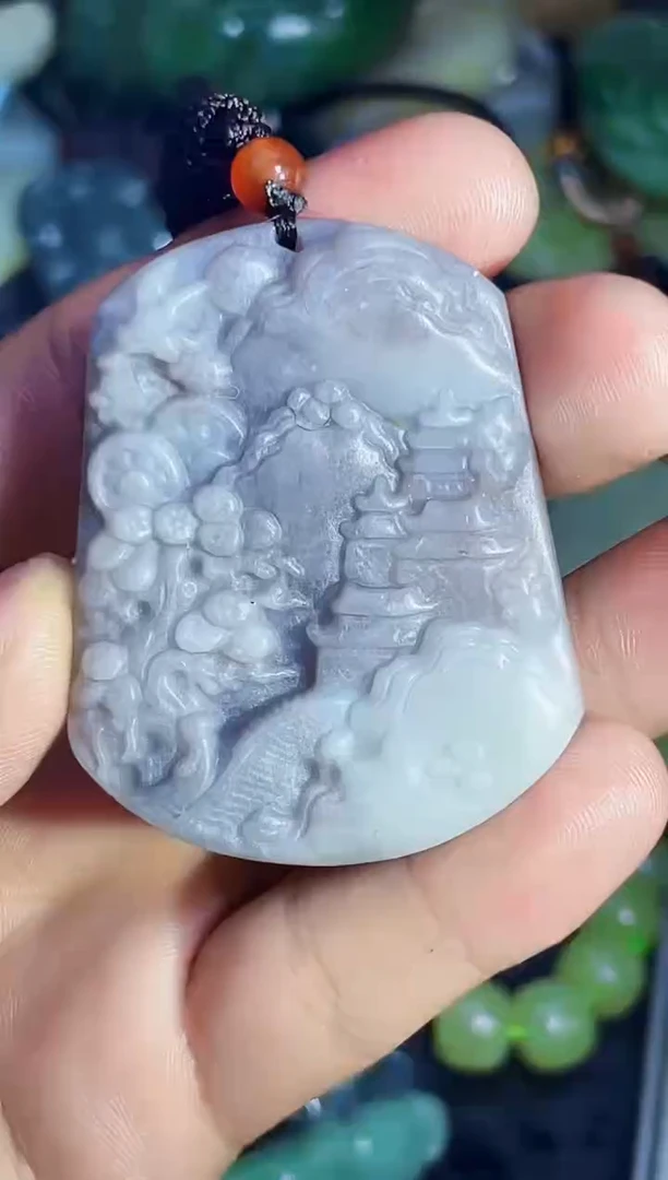 颈饰未镶嵌和田玉1