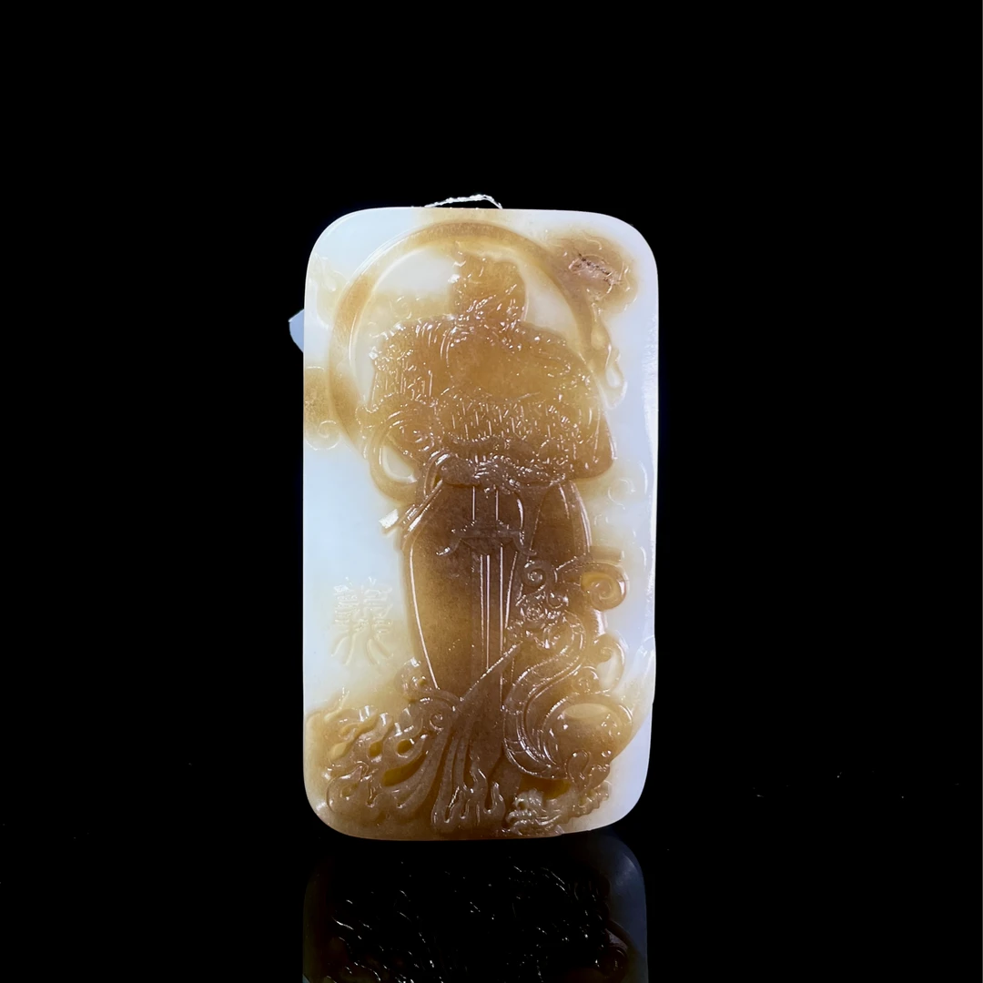 1621-白玉关公牌