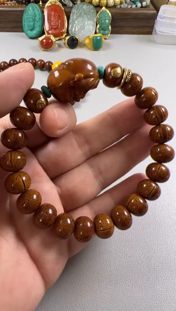 【闪购商品】桃核手串 桃核 手串