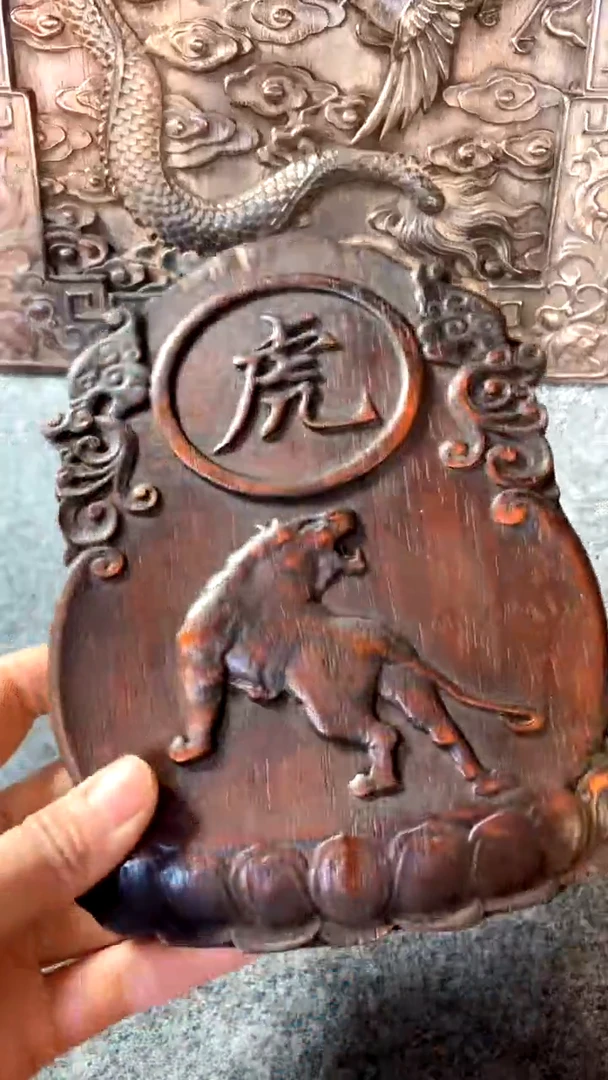 【闪购商品】木A583紫檀雕刻一直播间为准