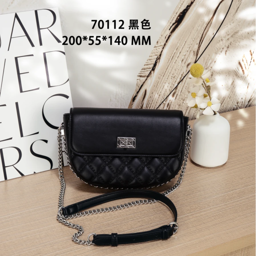 【Show Mi】GQ-70112-黑色-轻奢小众时尚百搭女士包包sm