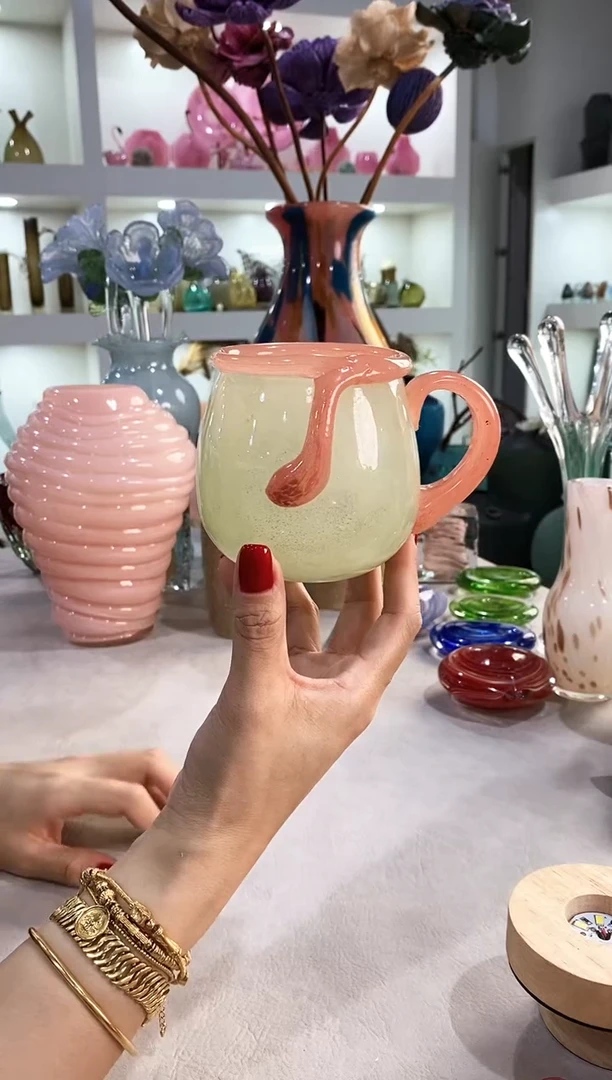 二**一慕忆家手作琉璃花瓶