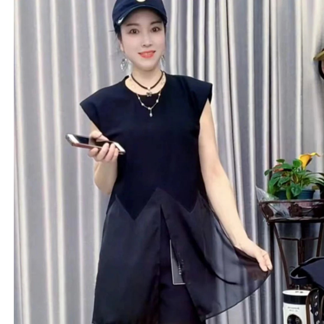 【懂你吴姐】9008美素丽人中长款上衣