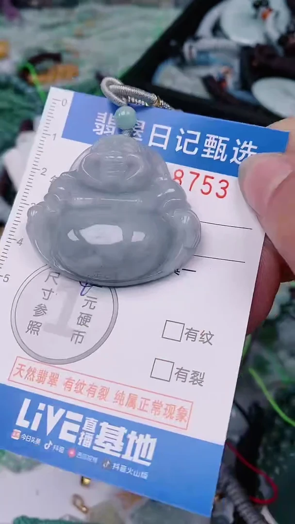 【闪购商品】翡翠颈饰未镶嵌00008753