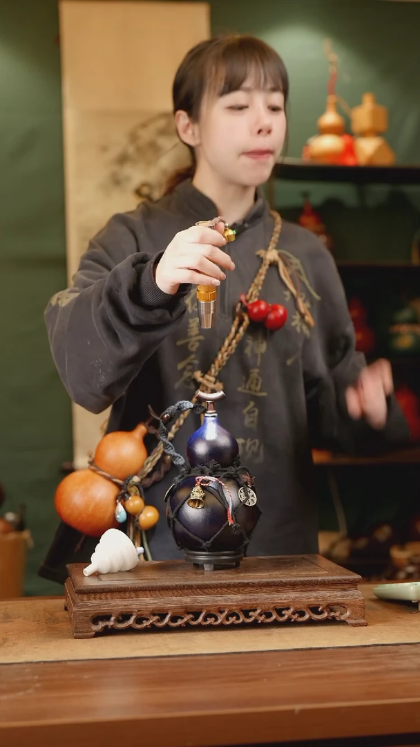 10号精品天然大漆酒葫芦一物一拍~