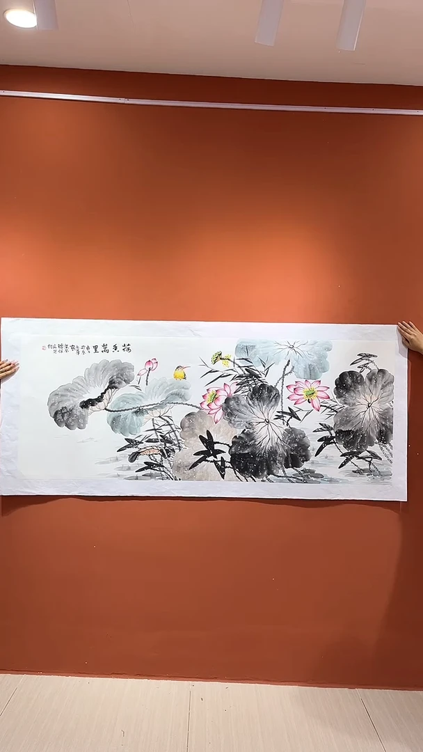 国画郑乐华手绘绘画作品21-58