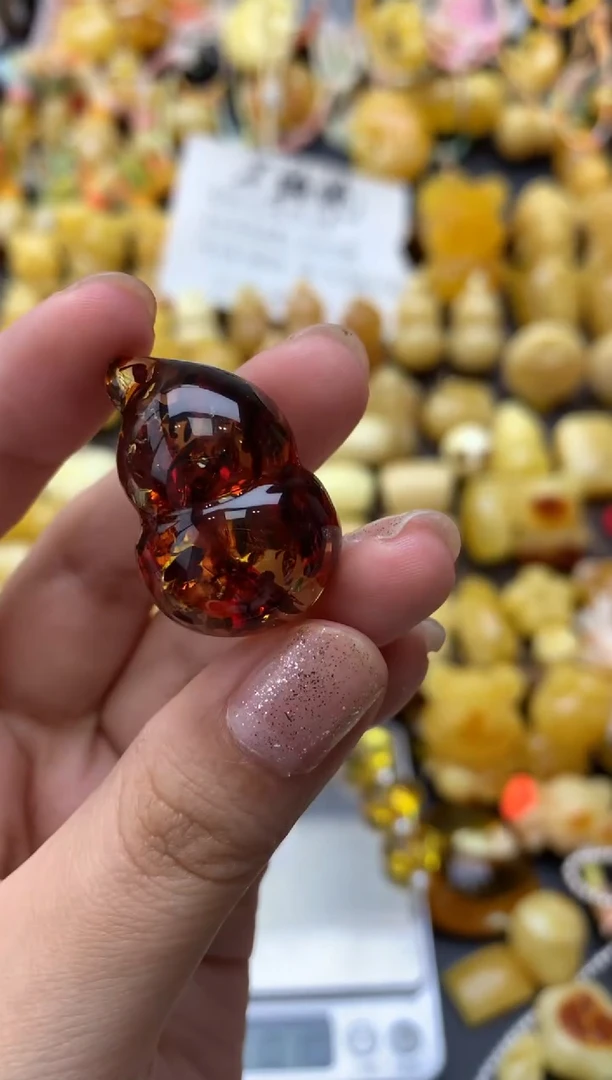 未镶嵌琥珀珠宝奇石097琥珀蜜蜡微瑕品