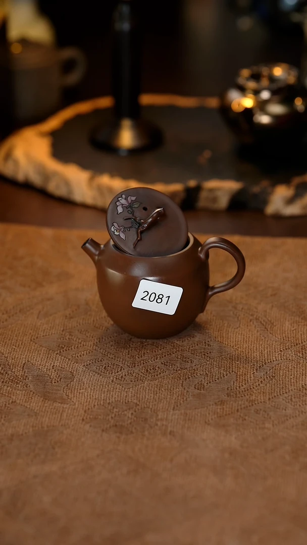 【闪购商品】雲梦茶器紫陶小壶2081