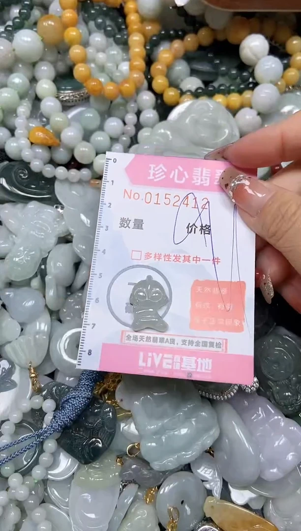 【闪购商品】翡翠颈饰未镶嵌闪购链接0152412