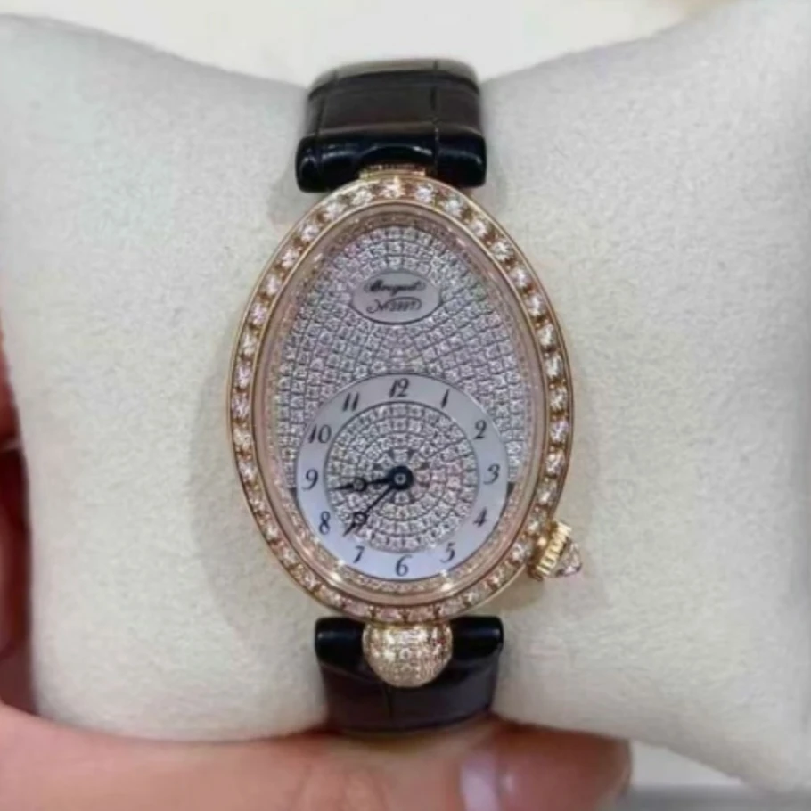 99新 BREGUET/宝玑 小花柳 宝玑那不勒斯皇后8928BR自动机械