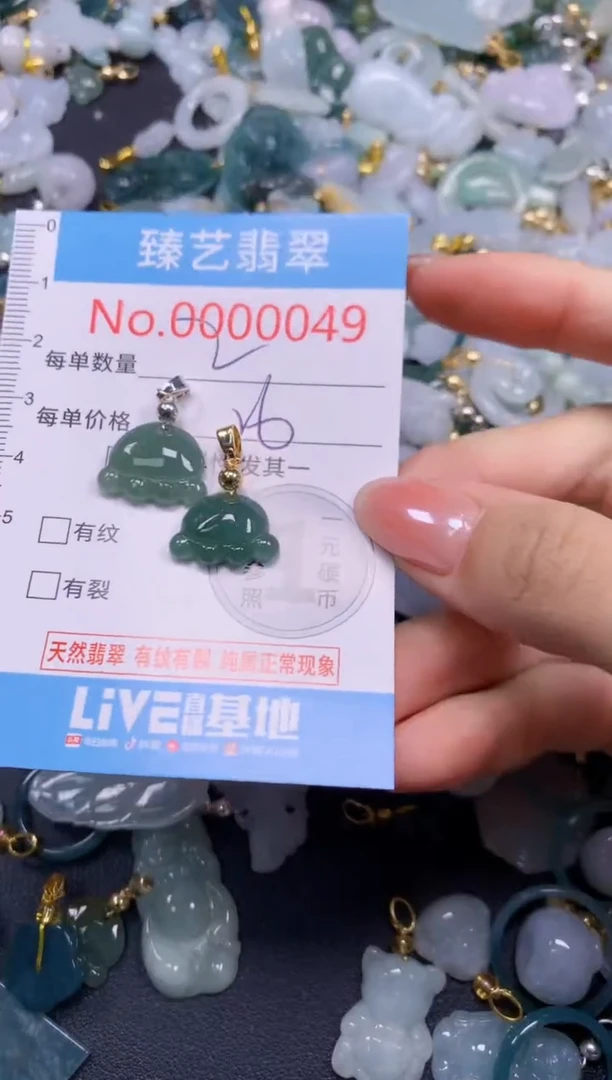 颈饰未镶嵌翡翠049