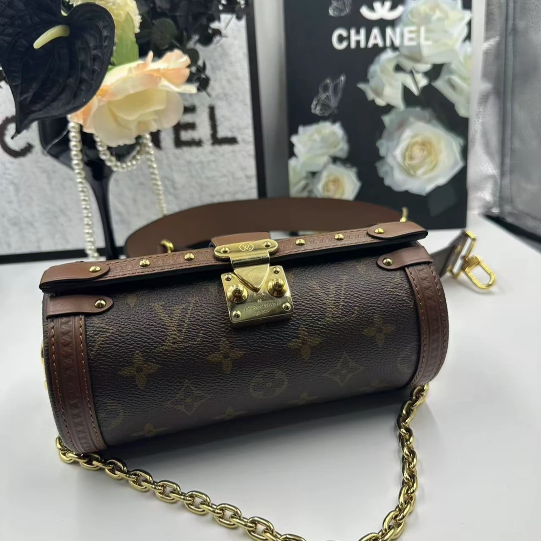 99新 LouisVuitton/路易威登 林纳奢品丨巴比龙老花单肩斜挎包