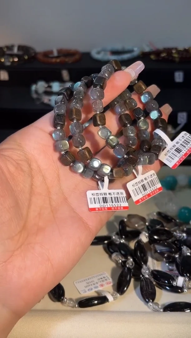 未镶嵌手串月光石k382多样性发货一件