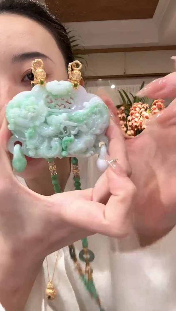 【闪购商品】翡翠颈饰未镶嵌国风