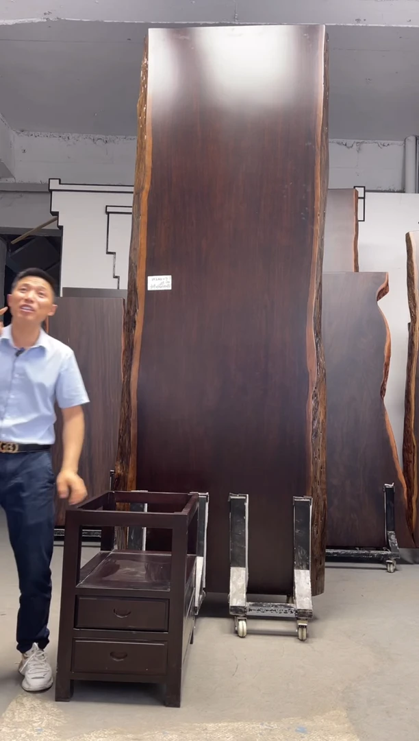 WZAK-7黑金木309*108*9.5加黑柜体支架*2