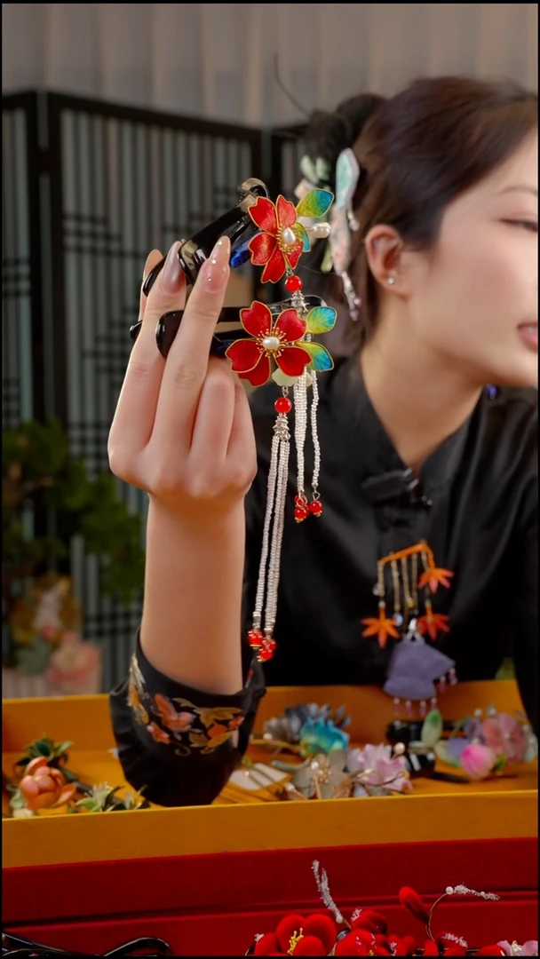 刺绣非遗苏绣手工饰品