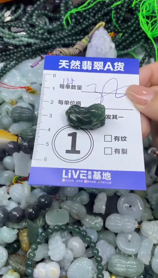 颈饰未镶嵌翡翠天然翡翠A货批量多样性发一件