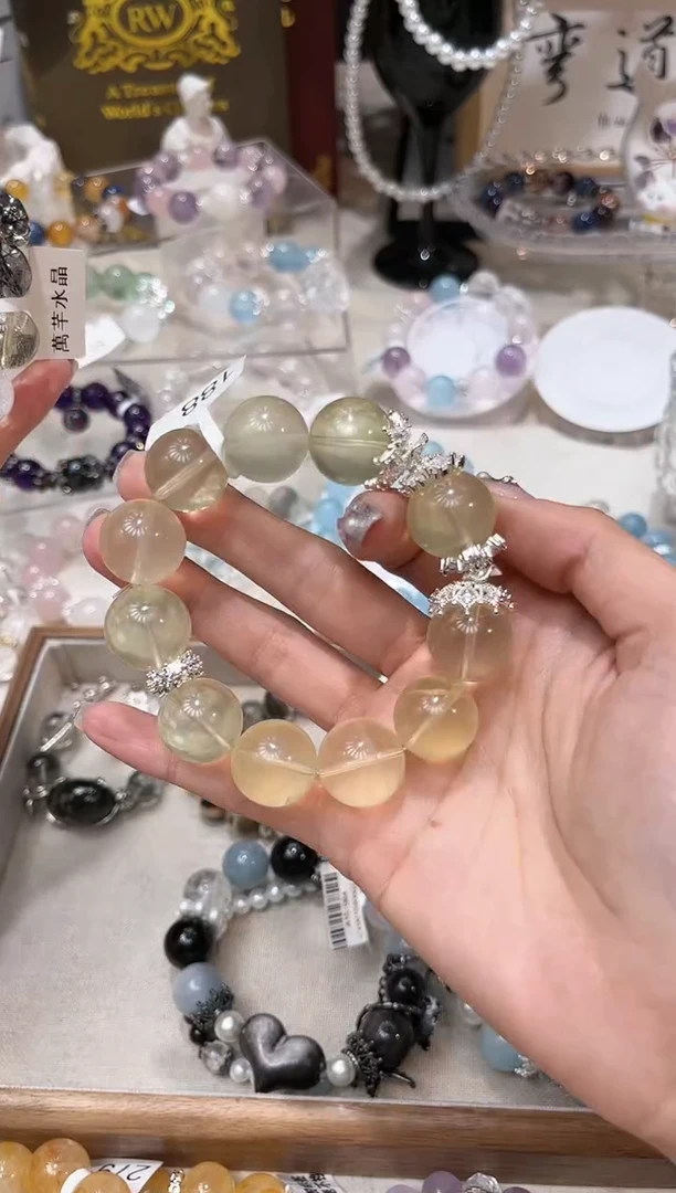 【闪购商品】水晶手链未镶嵌多样性发货发其一颜色微差