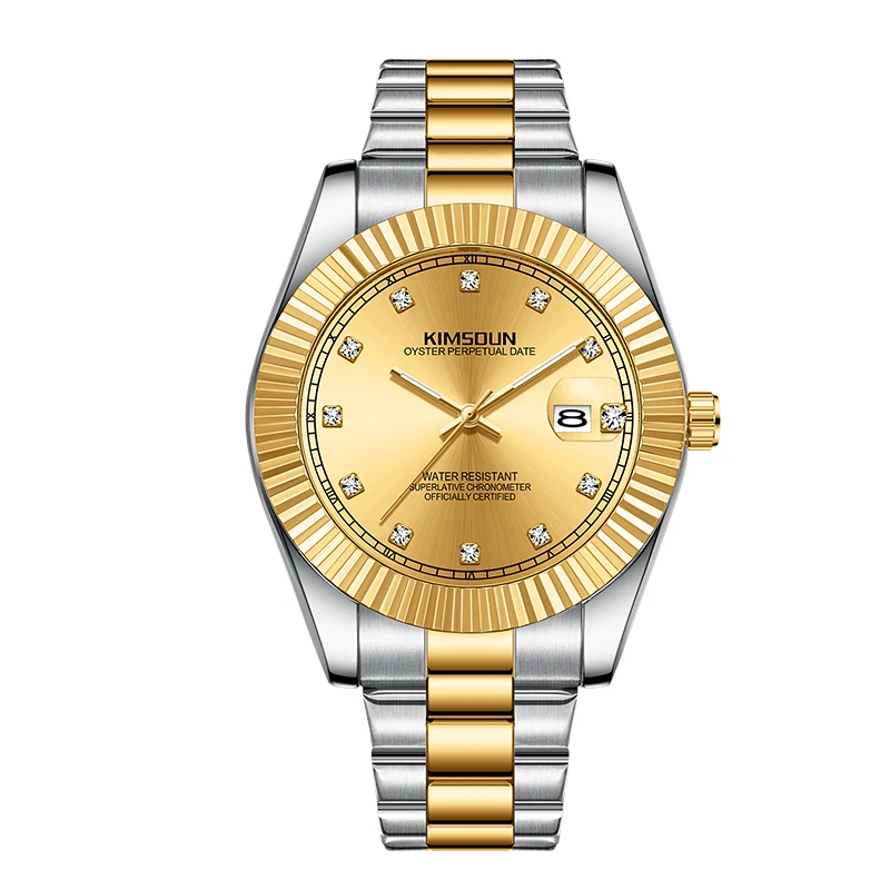 【云仓直发】全新日志腕表时尚百搭防水夜光简约经典男款手表K1839