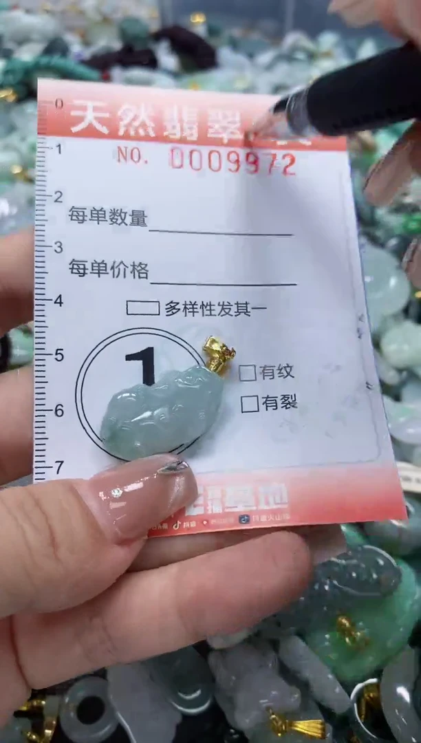 翡翠未镶嵌颈饰闪购0009972