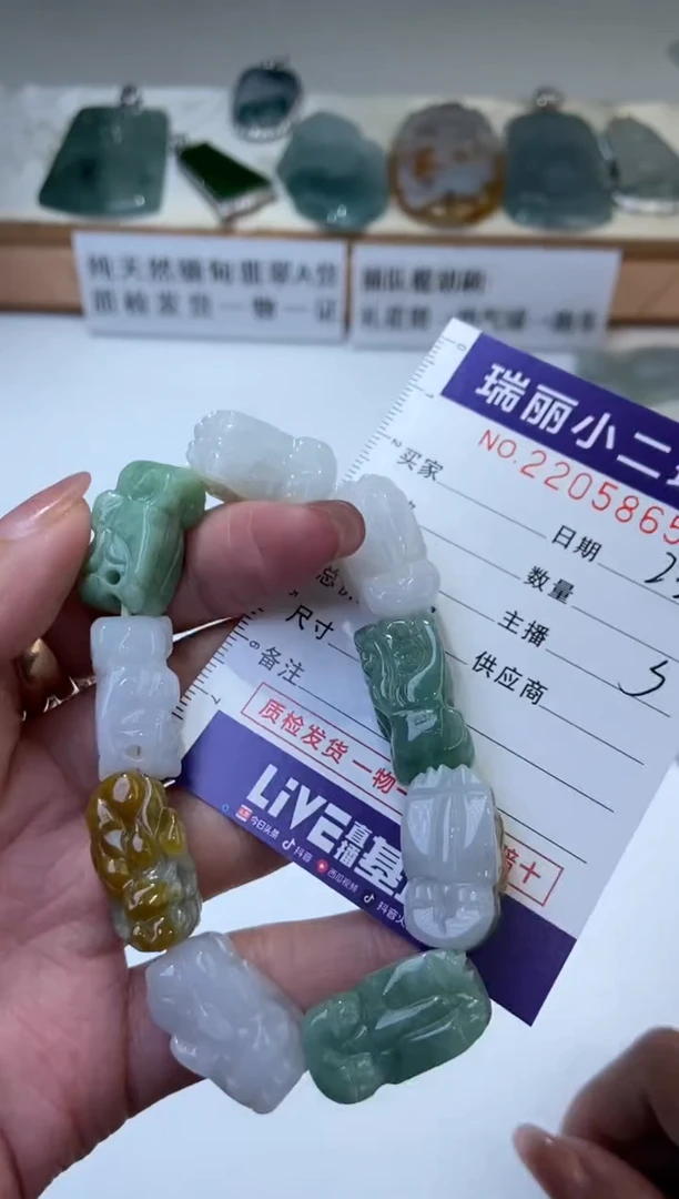 【闪购商品】翡翠颈饰未镶嵌2205865
