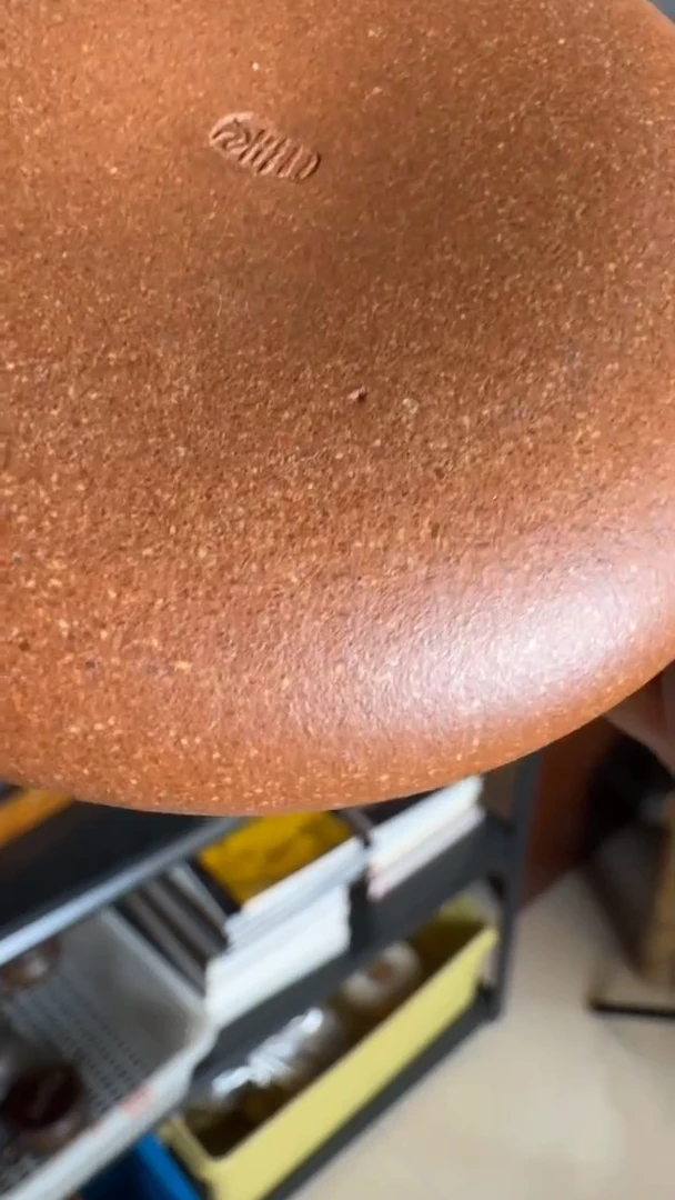 老宕口桃花泥-纳瓢壶（半手精工制作）170CC”微瑕慎拍“