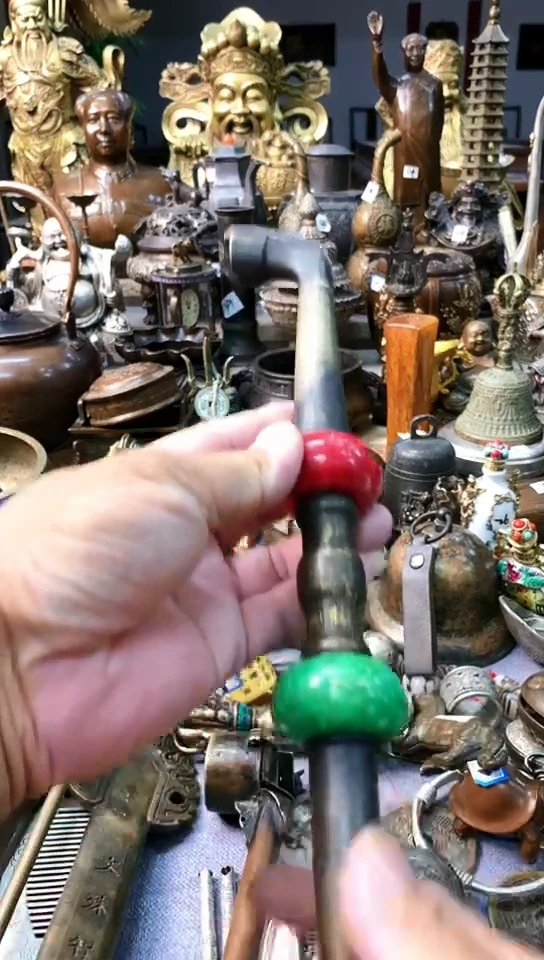 鸿兴工艺摆件把件粗锅