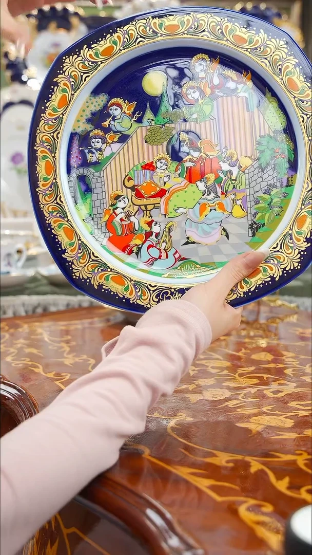 摆件米多家中古瓷器如图所示136