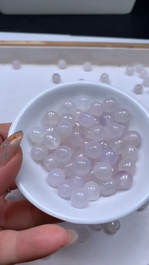 未镶嵌散珠南红玛瑙B438 荔枝冻老型9*9mm10颗8元