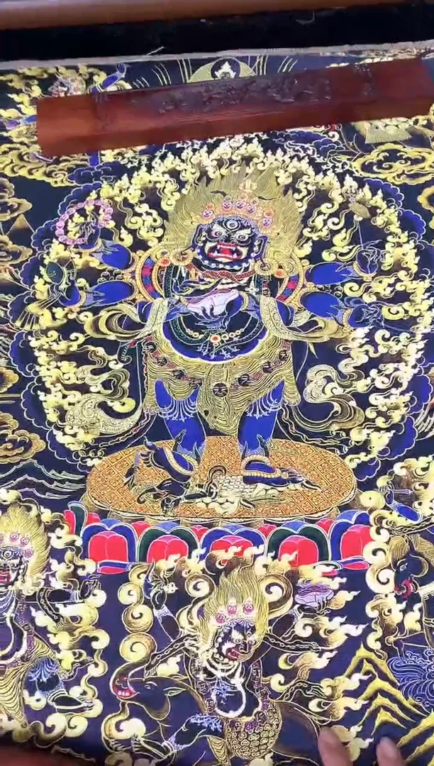 卷轴画002大黑天