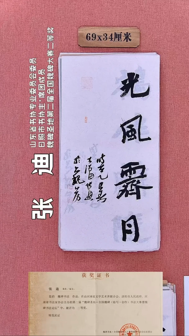 书法239         张老师书法作品
