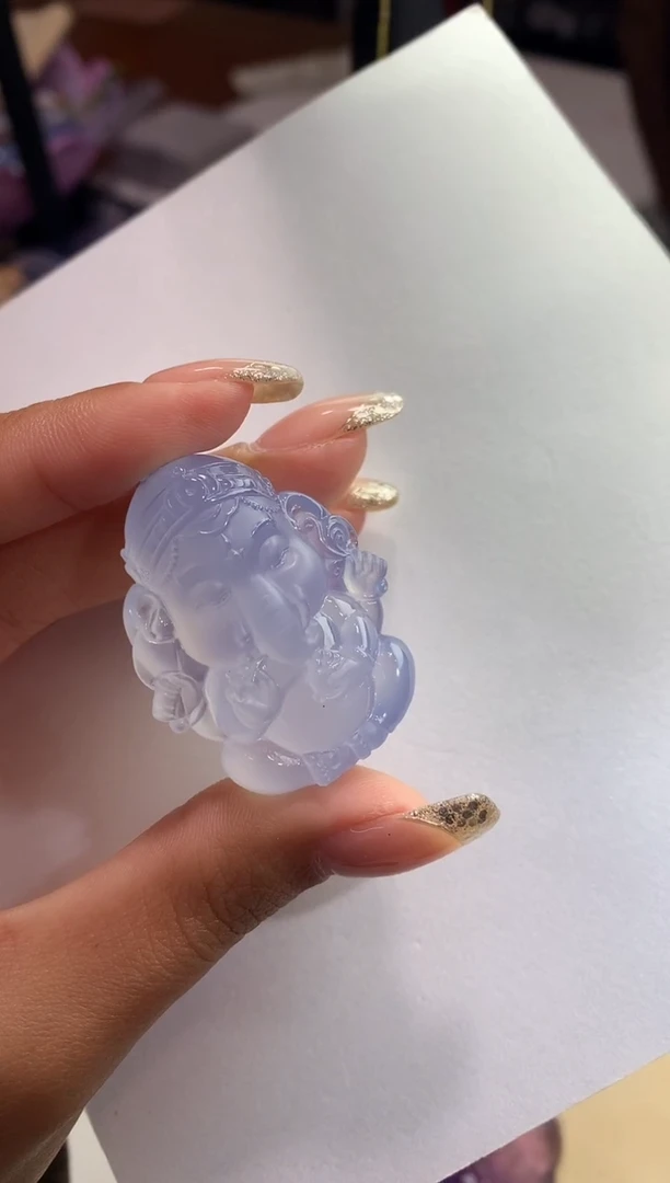 未镶嵌颈饰玛瑙/玉髓D****n象鼻宝宝