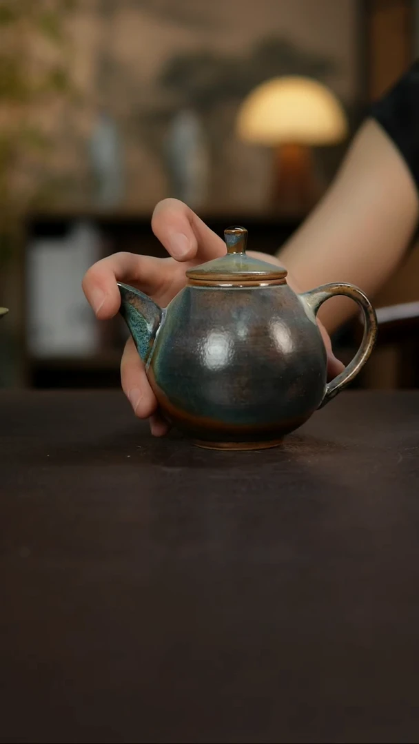 杯景德镇陶瓷杯碗柴烧多人