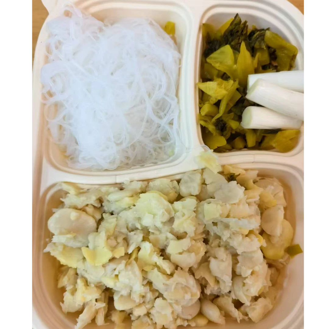 酸菜胡豆瓣粉丝汤