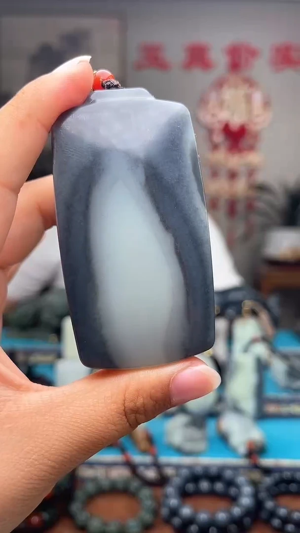 和田玉未镶嵌挂件1