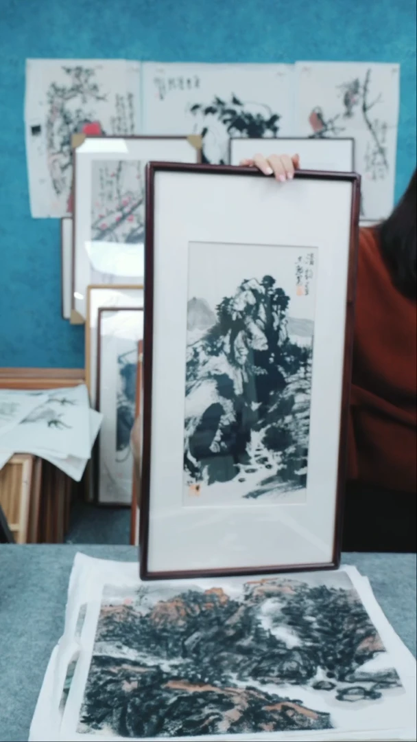 【闪购商品】国画33*66郑志超老师山水