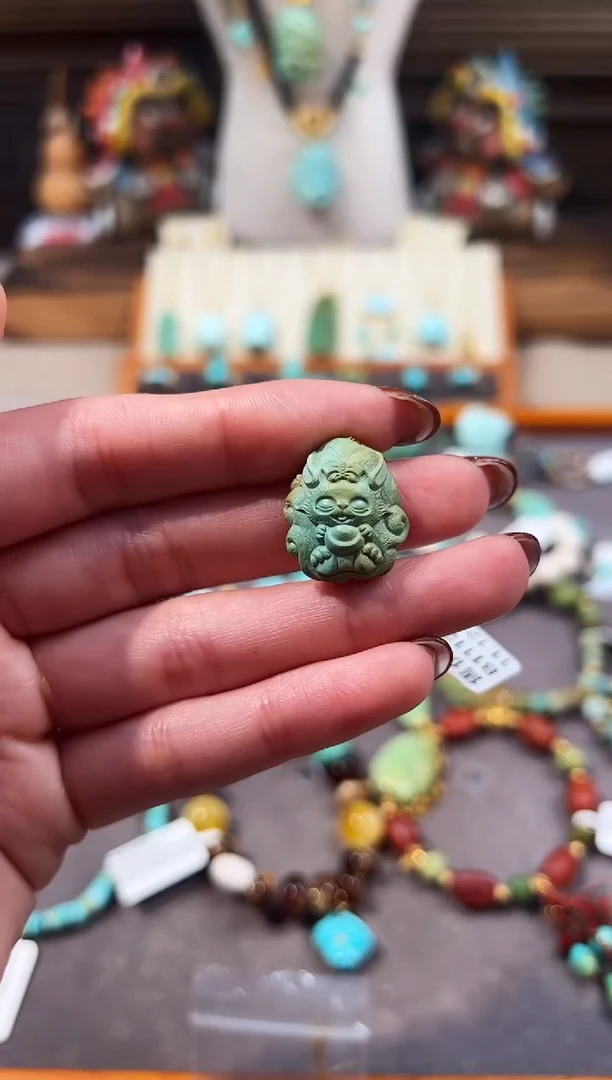 未镶嵌绿松石配饰凤九