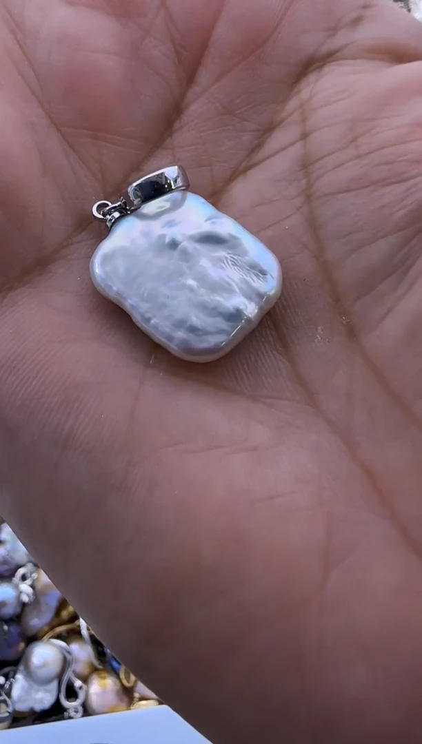 【闪购商品】淡水珍珠吊坠未镶嵌745