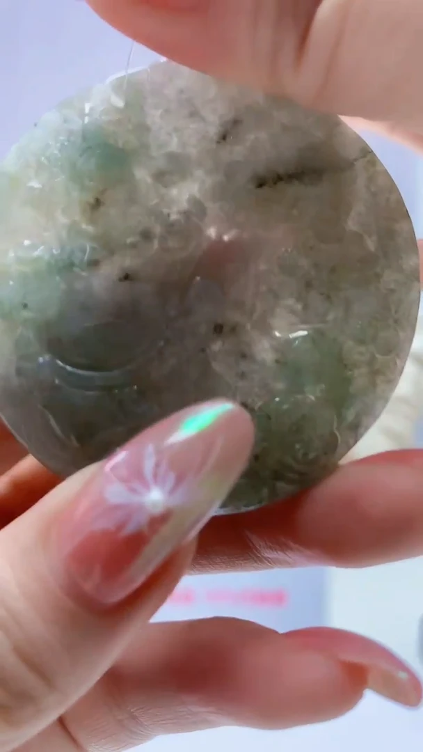 【闪购商品】翡翠颈饰未镶嵌1502DD-jj343财神