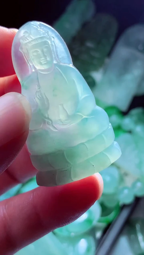 未镶嵌定制翡翠故*?翡翠毛货定制