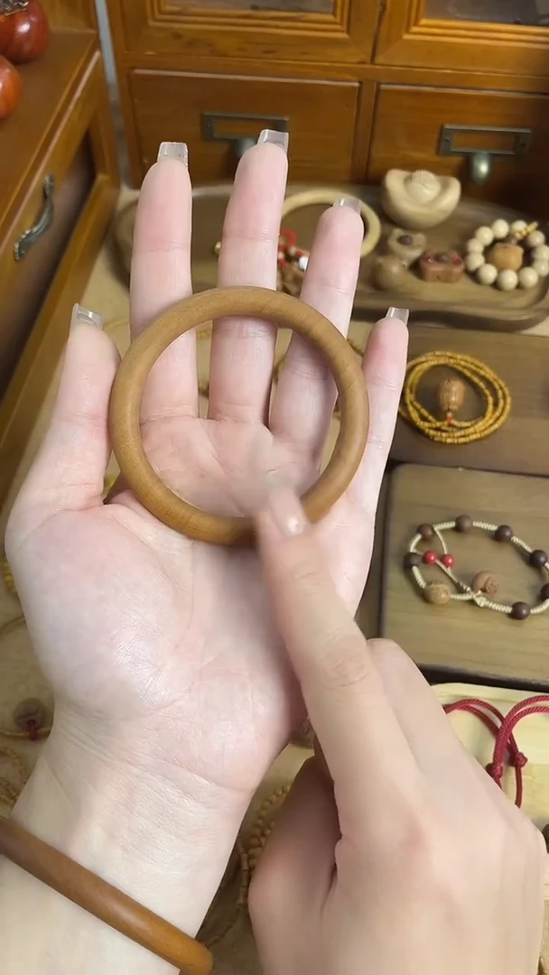 桃木手镯一物一拍